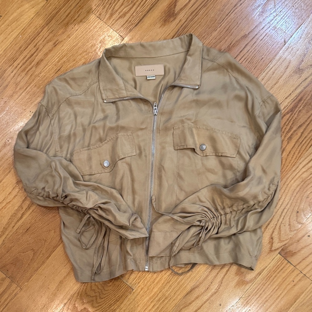 Blank NYC Tan Utility Jacket